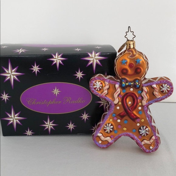 Christopher Radko Gingerbread Ornament - Picture 2 of 15